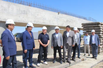 Қазалыдаға Қарлаң учаскесіндегі көпір құрылысы қайта жанданды