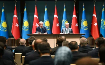 Қасым-Жомарт Тоқаев пен Режеп Тайип Ердоған БАҚ өкілдері үшін брифинг өткізді