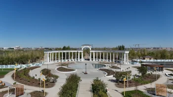 Президент саябағындағы құрылыс жобалары қарқын алды