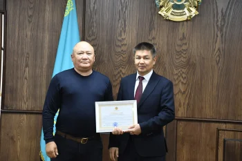 Қазалыда қорғаныс істері жөніндегі бөлім қызметкерлері марапатталды