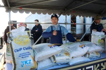 Астанада Қызылорда облысының ауыл шаруашылығы жәрмеңкесі өтуде