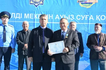 Шилі елді мекеніне таза ауыз су жеткізілді