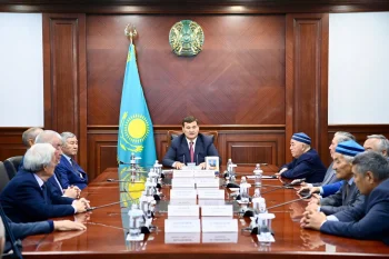 Шиелі ауданының құрметті азаматы Сұлтанбек Оразымбетовке құрмет көрсетілді