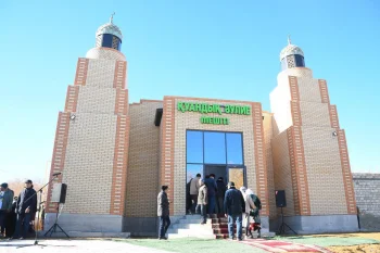 Ғани Мұратбаев ауылында «Қуандық Әулие» атындағы жаңа мешіт ашылды