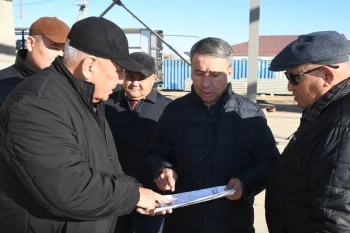 Аудан басшысы құрылыс сапасын бақылауды күшейтіп, мерзімінен кешіктірмей аяқтауды тапсырды