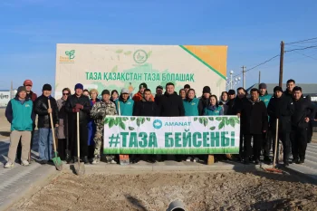 Таза Бейсенбі: «Жастар» аллеясында экологиялық мәдениет насихатталды